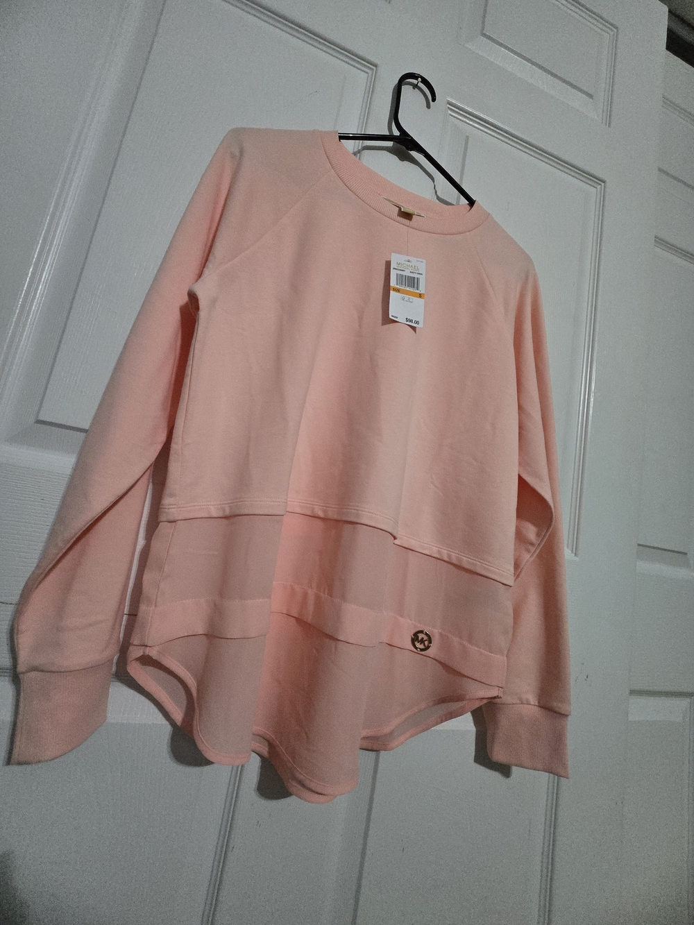 Michael Kors Dusty Coral Crewneck Pullover